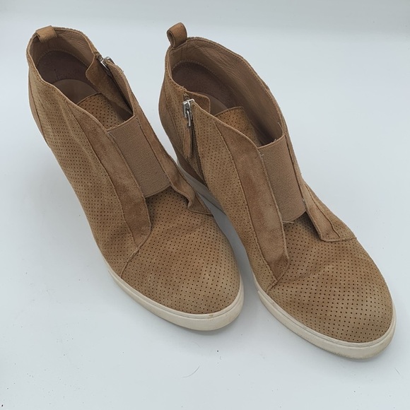 Linea Paolo ankle boots / booties Size 9.5M light wear a few marks by heels - Picture 4 of 10